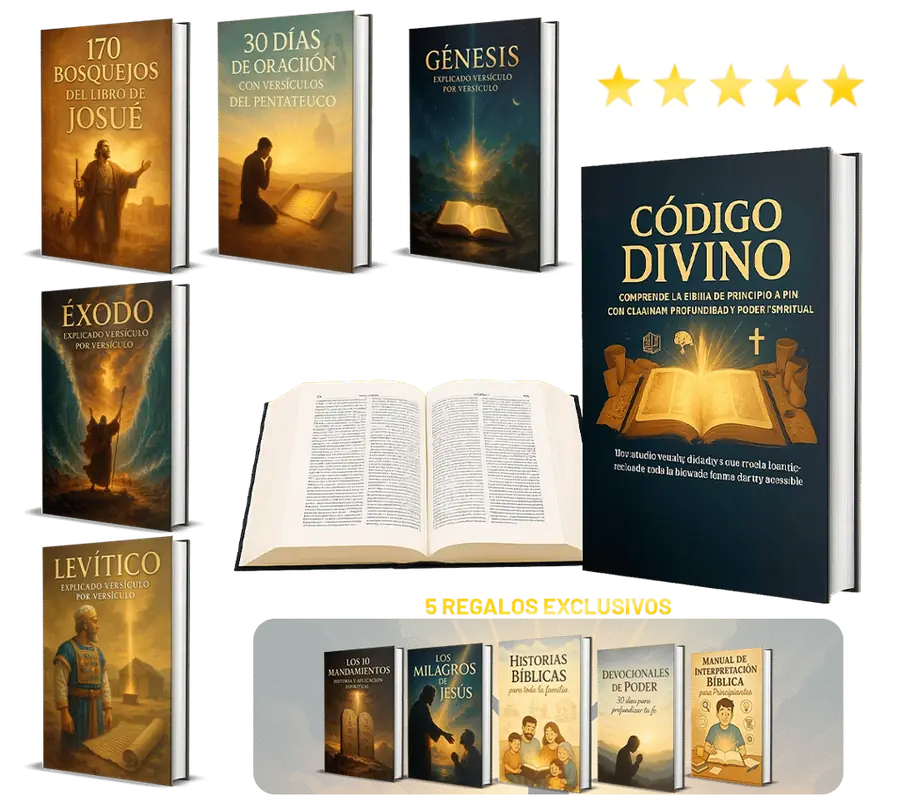 Mockup del ebook Código Divino y tablet mostrando el contenido